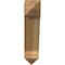Ekena Millwork Traditional Arts & Crafts Rough Sawn Bracket, Western Red Cedar, 6"W x 22"D x 26"H BKT06X22X26TRA03RWR - alternate 2